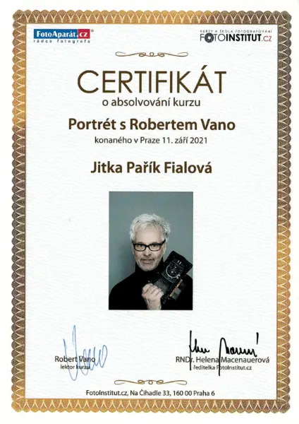 Certifikát